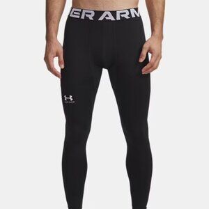 Under Armour Men's Compressions Leggings Cold Gear Black Size XLT